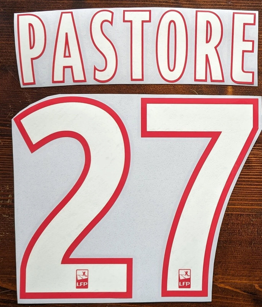 Kit / Flocage PASTORE #27 PSG Home-Away PSG 2011 à 2016