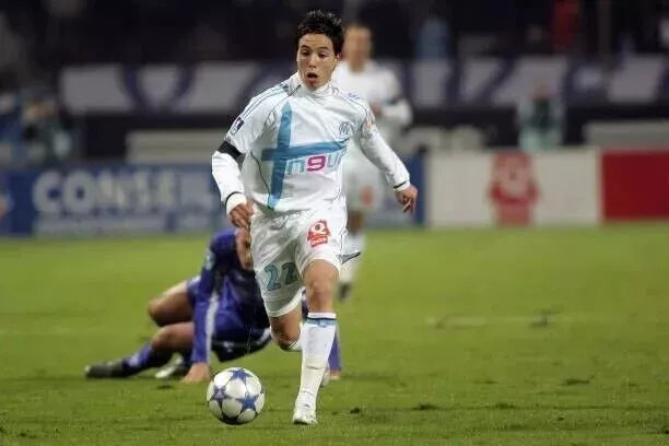 Kit /  Flocage Marseille Home OM 2004 à 2006 NASRI #22