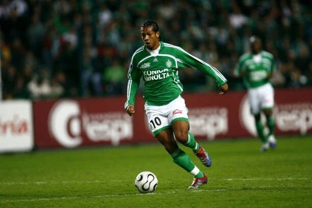 Nameset / Flocage GUARIN #10 ASSE Home Away 2006-2007