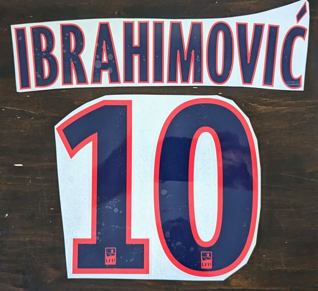 Kit / Flocage Ibrahimovic #10 PSG Away 2015-2016 + Ooredoo