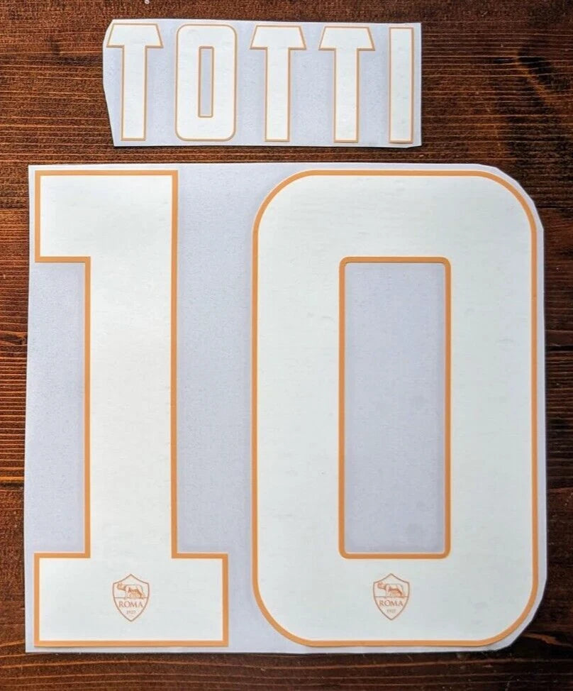 Kit / Flocage TOTTI #10 As Roma 2014 / 2015 Home