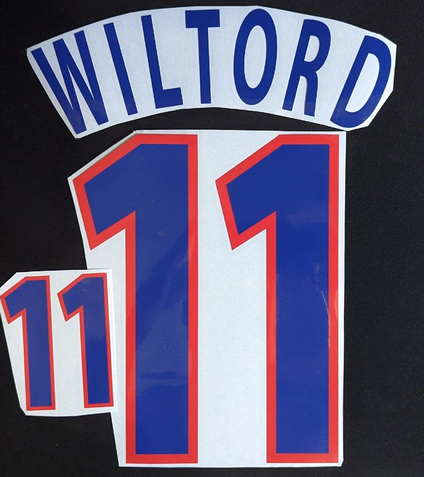 Kit / Flocage France 2001-2002 WILTORD #11 Away