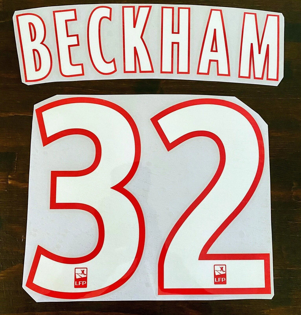 Kit / Beckham #32 PSG Home-Away 2012 à 2013