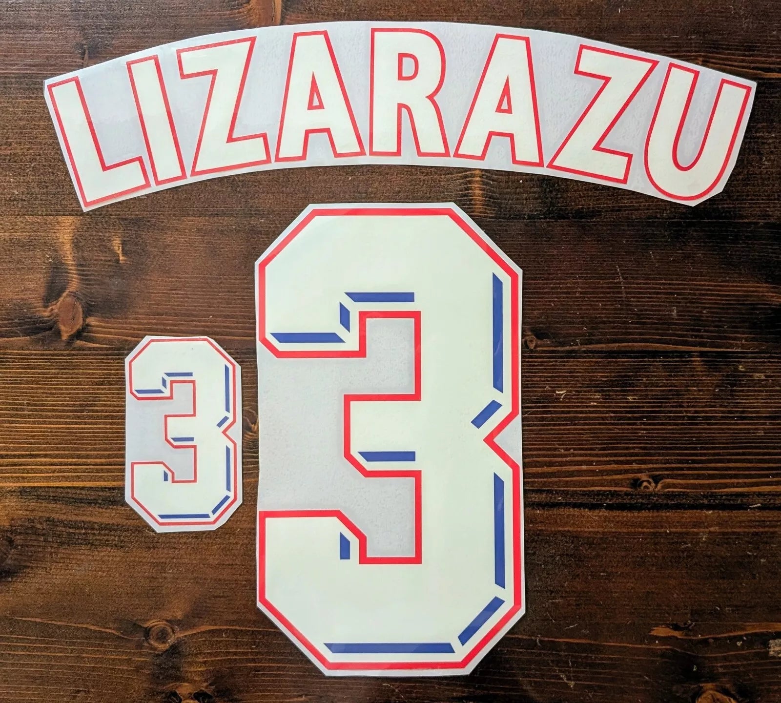 Kit Flocage / France 1998 Lizarazu #3 Home