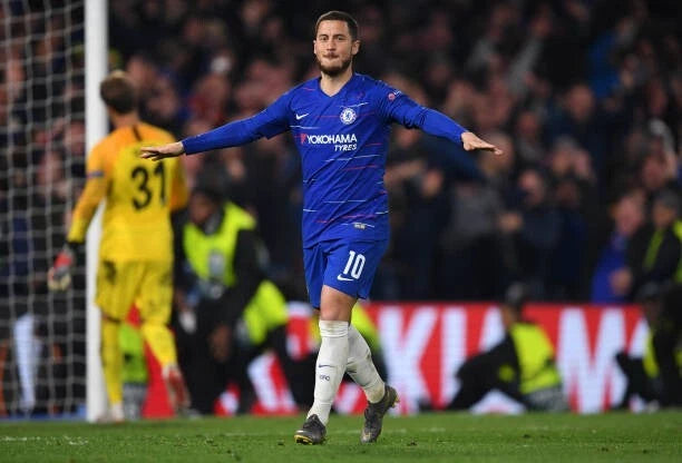Kit / Flocage / Chelsea / HAZARD #10 /2018 2019 Home / UEFA / Champions League