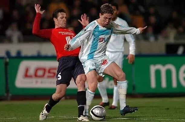 Kit /  Flocage Marseille Home OM 2004 à 2006 NASRI #22