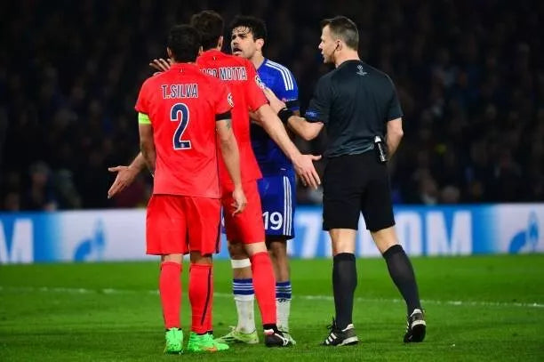 Kit / Flocage T.Silva 2 PSG Away Champions League 2014-2015