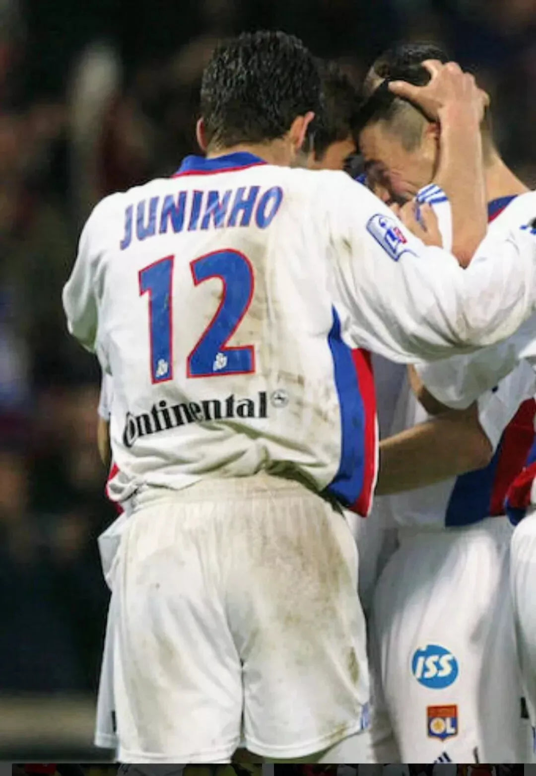 Kit / Flocage Lyon 2001 2002 JUNINHO #12 Home