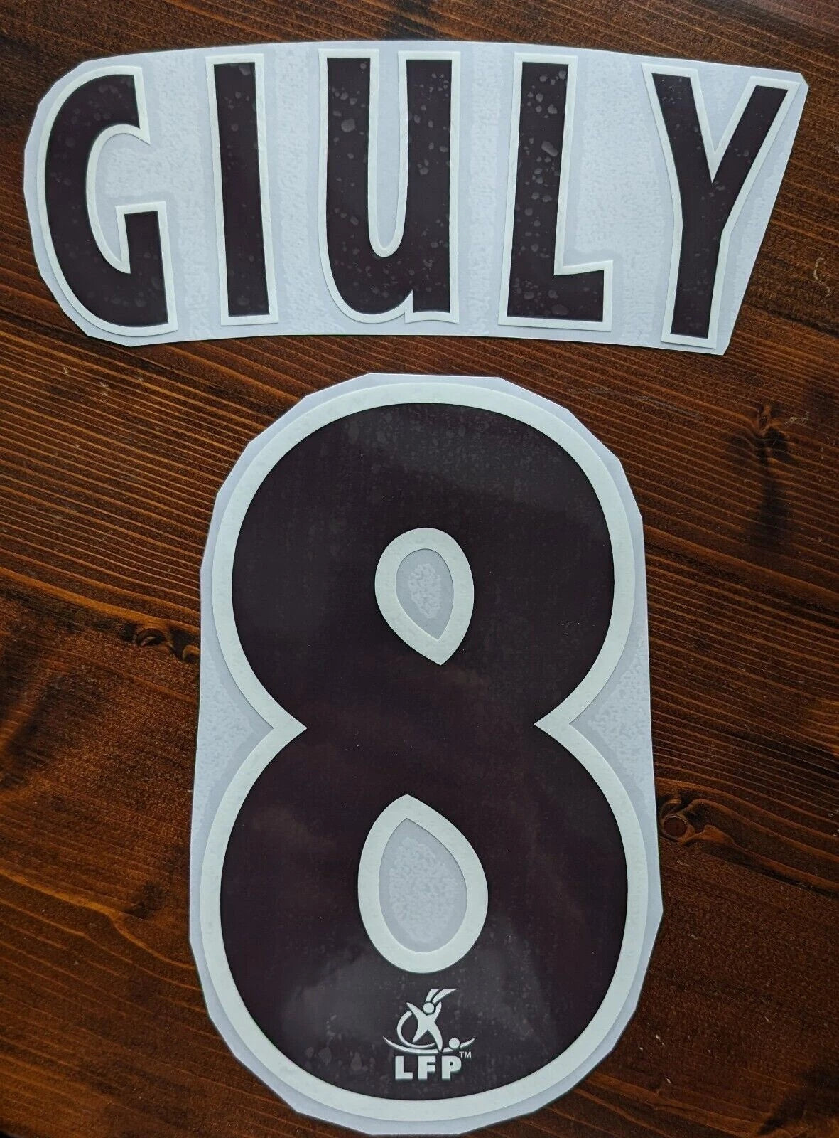 Kit / Flocage Monaco 2002 à 2004 GIULY #8 Home
