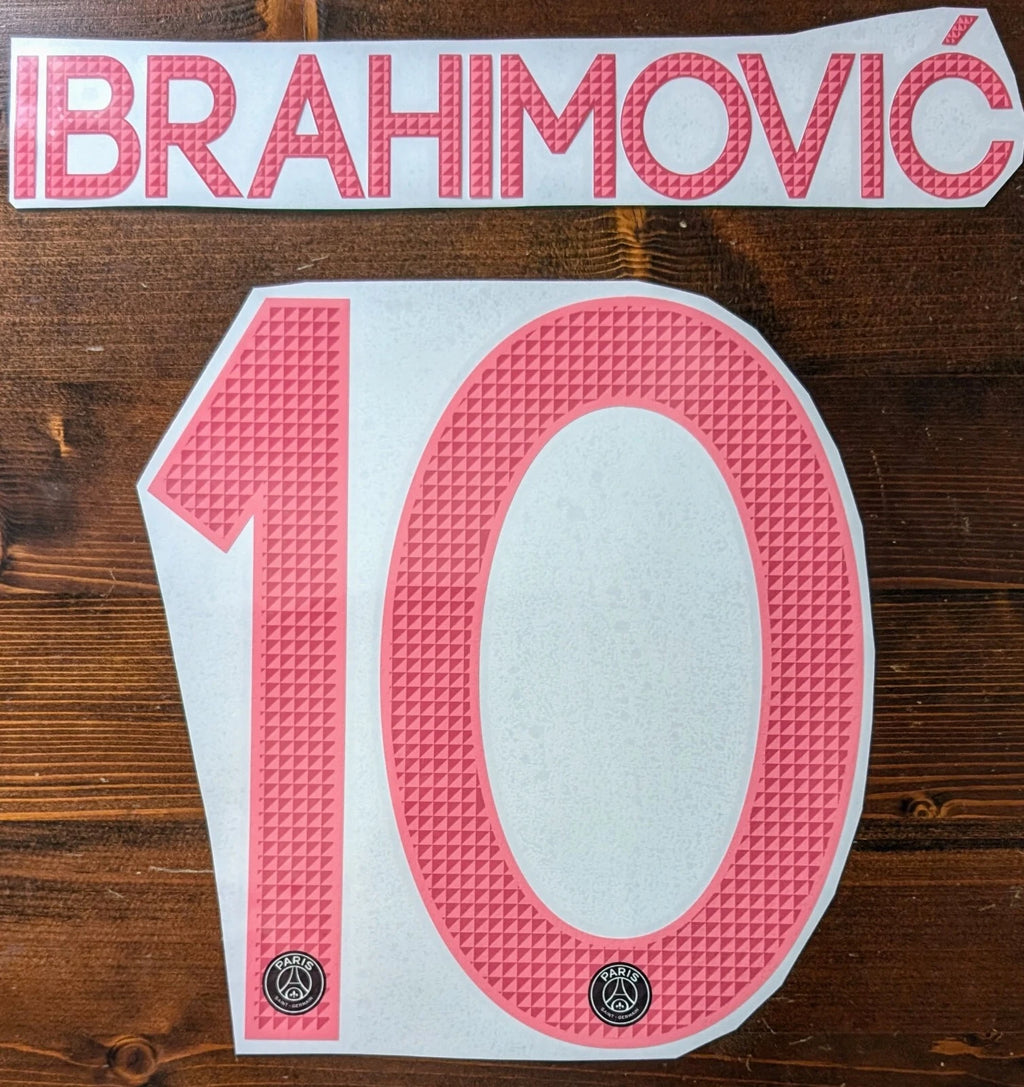 Kit / Flocage Ibrahimovic #10 PSG Third 2015-2016 Champions League