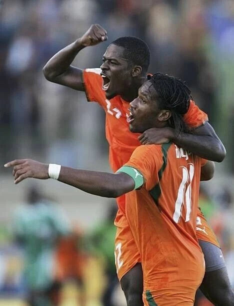 Kit / Flocage Drogba #11 Cote D'Ivoire 2006-2008 Home