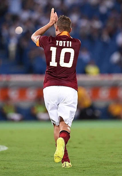 Kit / Flocage TOTTI #10 As Roma 2014 / 2015 Home