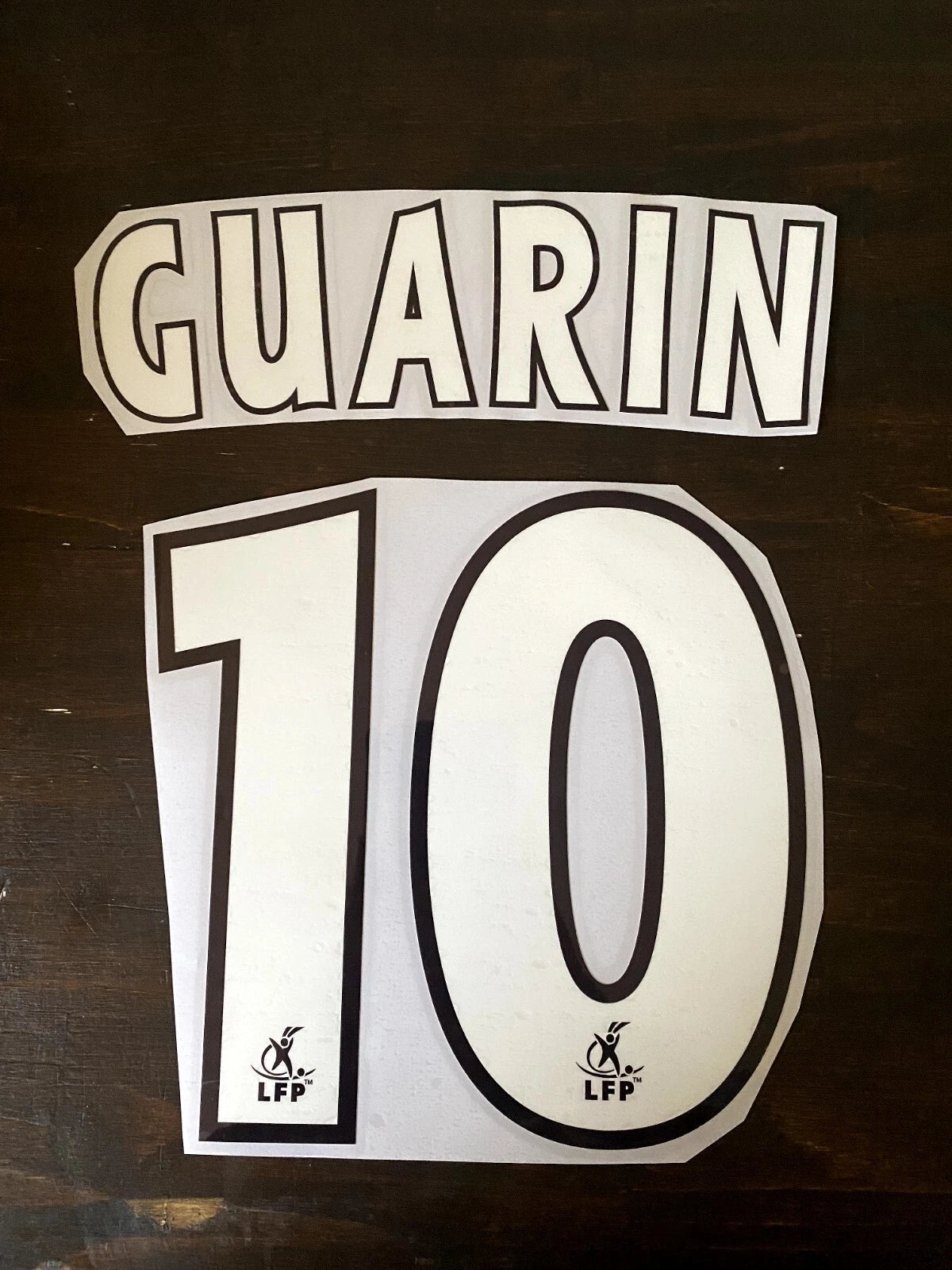 Nameset / Flocage GUARIN #10 ASSE Home Away 2006-2007