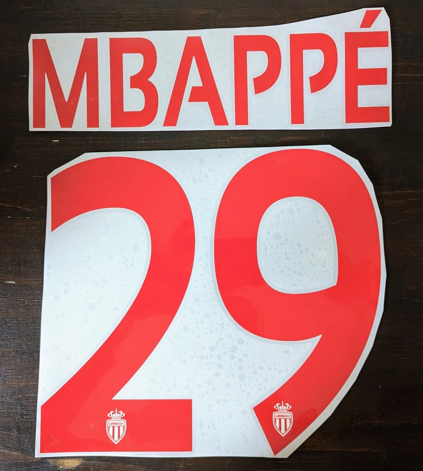 Kit / Flocage Monaco / UCL / 2016-2017 Mbappé 29 Home