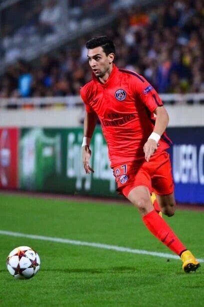 Kit / Pastore #27 PSG Away Champions League 2014 / 2015