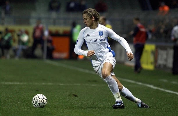 Kit /  Flocage MEXES #5 Auxerre Home 2002 à 2004