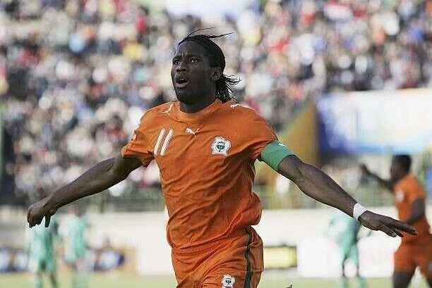 Kit / Flocage Drogba #11 Cote D'Ivoire 2006-2008 Home