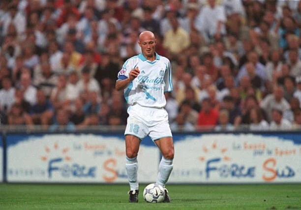 Kit / Flocage Marseille Home 2001 à 2003 LEBOEUF #18