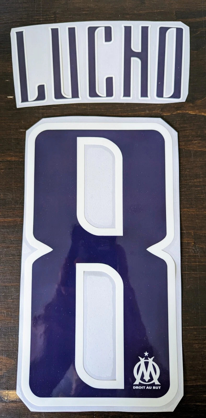 Kit / Flocage Marseille 2011 2012 LUCHO #8 Third Champions League