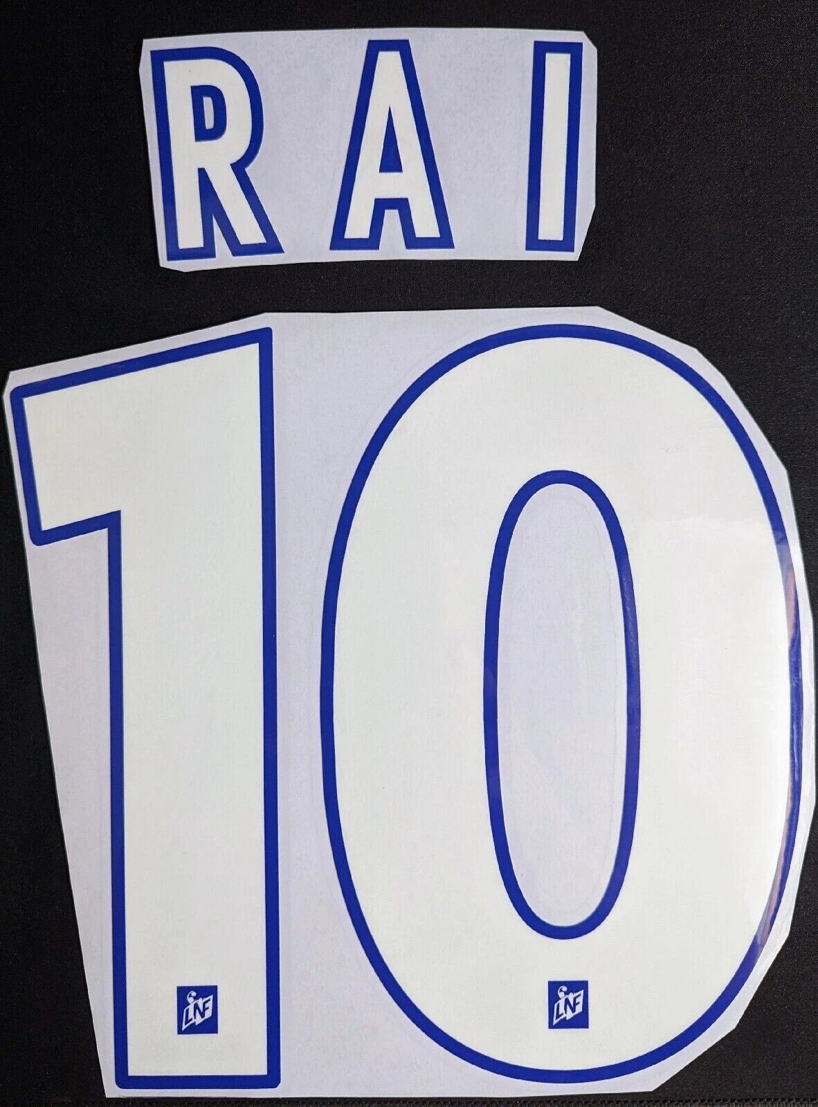 Kit / Flocage Rai #10 PSG Home / Away 1996 à 1998