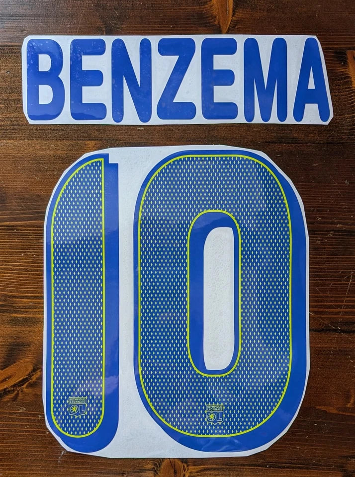 Kit / Lyon 2008 2009 BENZEMA #10 / Europe Champions League